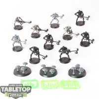 Necrons - 10 x Necron Warriors & 3 x Scarabs...