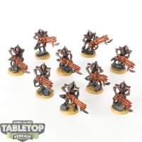 Necrons - 9 x Immortals - bemalt