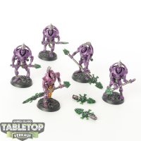 Necrons - 5 x Triarch Praetorians - bemalt