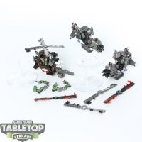 Orks - 3x Deffkoptas - bemalt