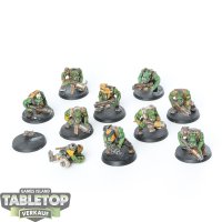 Orks - 10x Boyz - bemalt