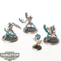 Necrons - 3x Skorpekh Destroyers - bemalt