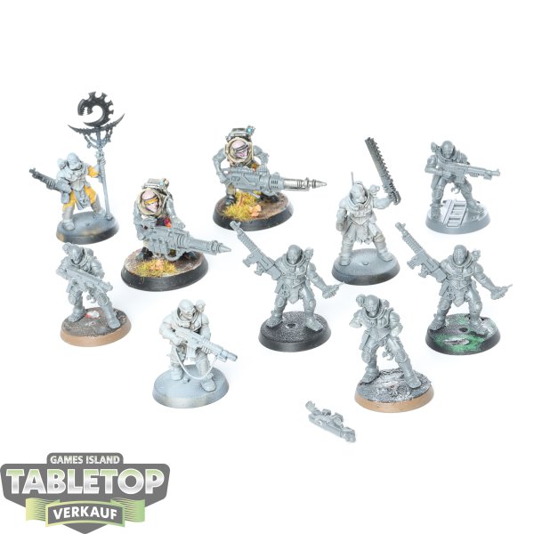 Genestealer Cults - 10 x Neophyte Hybrids - teilweise bemalt