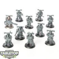 Chaos Space Marines - 10 Chaos Space Marines - unbemalt