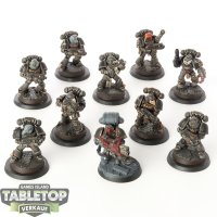 Space Marines - 10 x Tactical Squad klassisch - bemalt