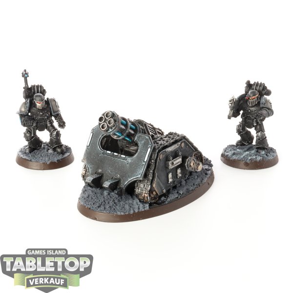 Horus Heresy - Raven Guard Legion Rapier Battery - bemalt