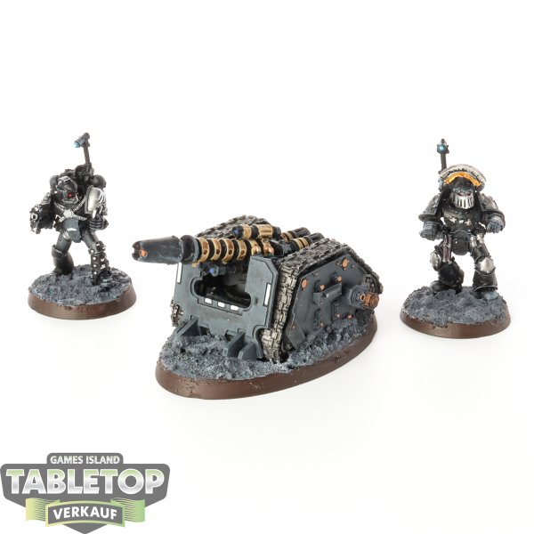 Horus Heresy - Raven Guard Legion Rapier Battery - bemalt