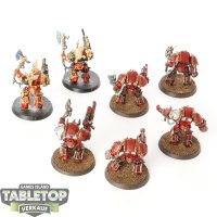 Chaos Space Marines - 7x Chaos Terminator Squad - bemalt