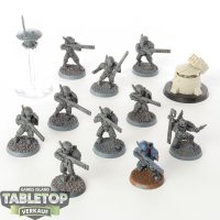 Tau Empire - 10x Fire Warriors Strike Team - grundiert