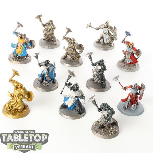 Stormcast Eternals - 11x Sequitors - teilweise bemalt