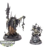 Orruk Warclans - Swampcalla Shaman with Pot-grot -...