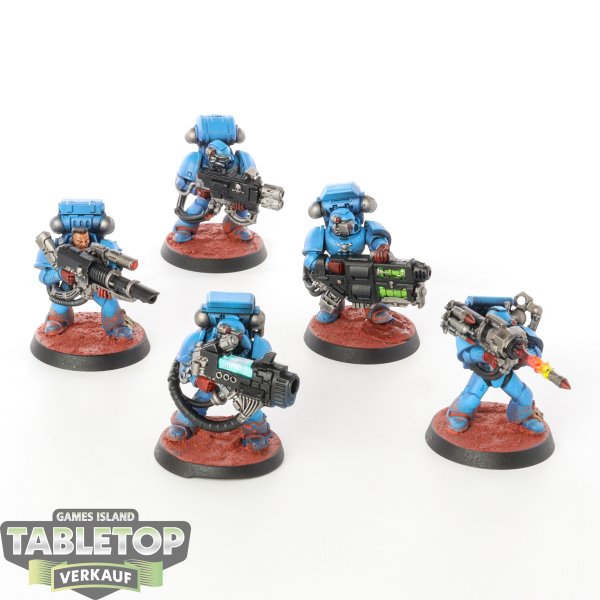 Space Marines - 5x Devastator  - bemalt