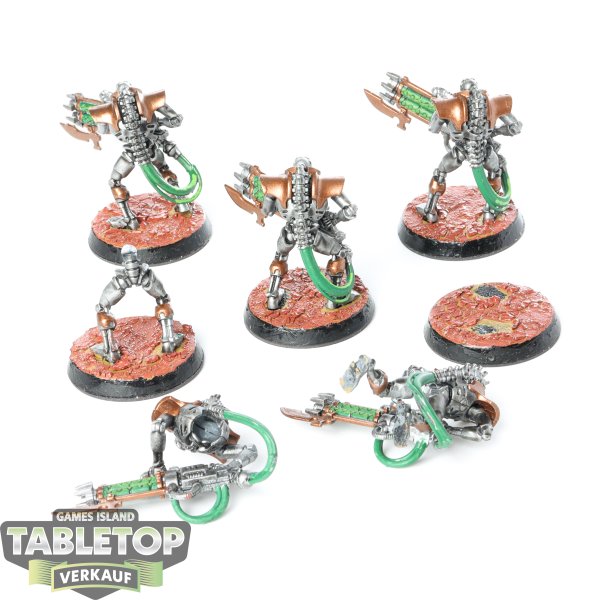 Necrons - 5x Immortals - bemalt