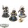 Black Templars - 3 x Bladeguard Veterans - bemalt