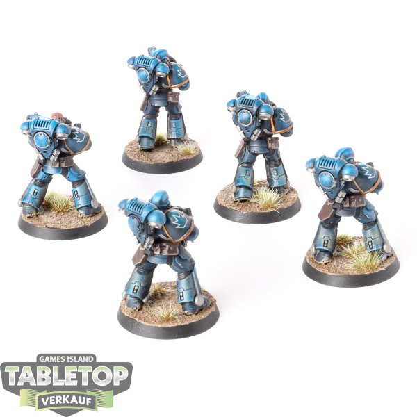 Raven Guard - 5 x Primaris Hellblasters - bemalt