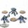Raven Guard - 3 x Primaris Inceptors - bemalt
