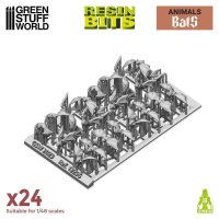 Green Stuff World - 3D printed set - Bats
