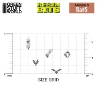 Green Stuff World - 3D printed set - Bats