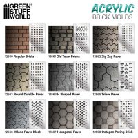 Green Stuff World - Acrylic molds - Bricks