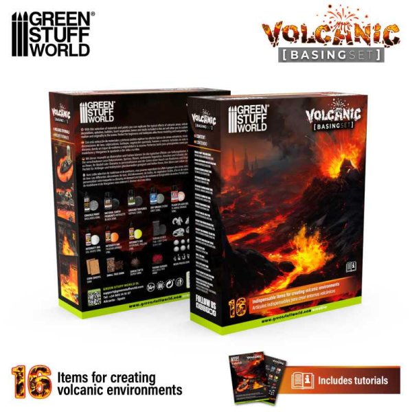 Green Stuff World - Basing Sets - Volcanic