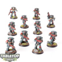 Space Marines - 10 x Primaris Intercessors - bemalt