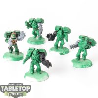 Space Marines - 5 x Vanguard Veteran Squad - teilweise...