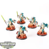 Space Marines - 5 x Bladeguard Veterans (Sequitors) - bemalt