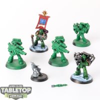 Space Marines - 5 x Devastator Squad - teilweise bemalt