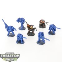 Space Marines - 7x Scouts (Classic) - teilweise bemalt