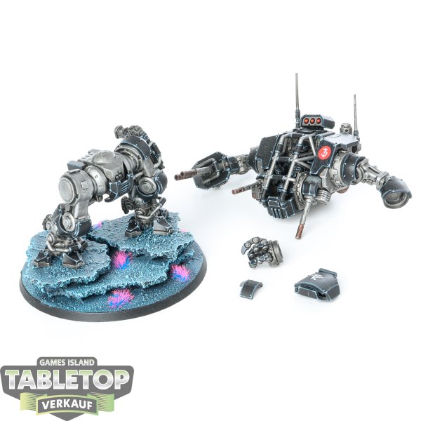 Raven Guard - Primaris Invictor Tactical Warsuit - gut bemalt