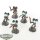 Chaos Space Marines - 5 x Raptors - teilweise bemalt