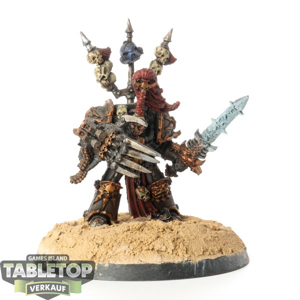 Chaos Space Marines - Abaddon the Despoiler klassisch - bemalt