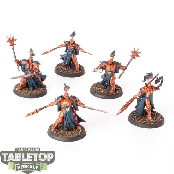 Stormcast Eternals - 5 Evocators - teilweise bemalt