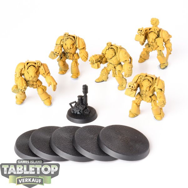 Imperial Fists - 5 x Terminator Squad klassisch - grundiert