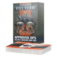 Kill Team - Approved Ops: Tac Ops & Mission Card Pack...