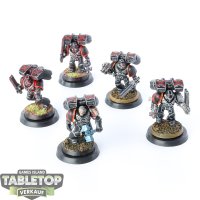 Blood Angels - 5 x Death Company - bemalt