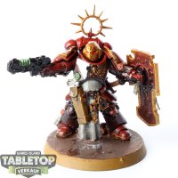 Blood Angels - Lieutenant with Storm Shield - bemalt