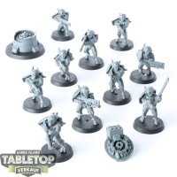 Tau Empire - 10 x Fire Warriors Strike Team - unbemalt