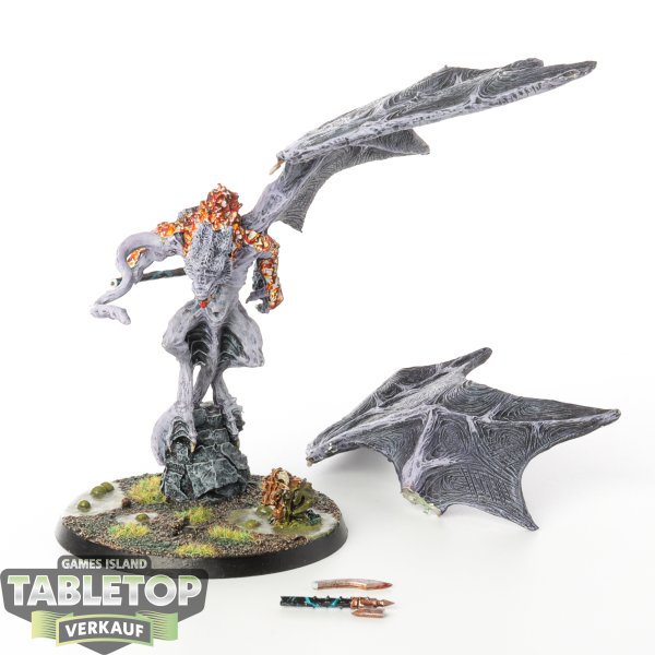 Chaos Daemons - Daemon Prince Eigenbau - bemalt