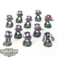 Space Marines - 10 x Tactical Squad klassisch - bemalt