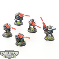 Space Marines - 5 x Scouts with Sniper Rifles klassisch -...