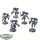 Space Marines - 5 x Space Marine Assault Squad klassisch - bemalt