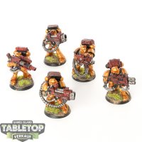 Space Marines - 5 Devastators - bemalt