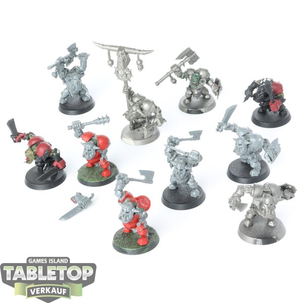 Orruk Warclans - 10x Ardboys (Classic) - teilweise bemalt