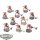Necrons - 10 x Necron Warriors klassisch - teilweise bemalt