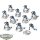 Necrons - 10 x Necron Warriors klassisch - bemalt