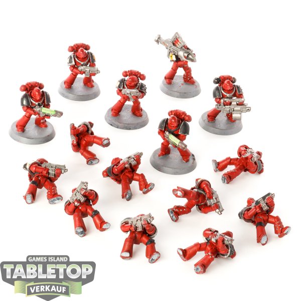 Horus Heresy - 15 x MKIV Tactical Squad - teilweise bemalt