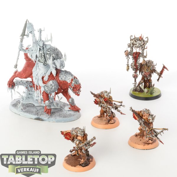 Orruk Warclans - Kruleboyz Boss-Krew - teilweise bemalt