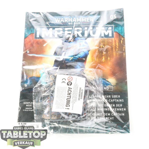 Space Marines - Primaris Captain mit Magazin  - Originalverpackt / Neu