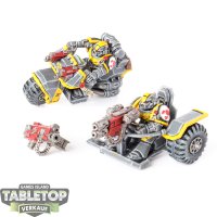 Space Marines - Red Scorpion Attack Bike - klassisch -...